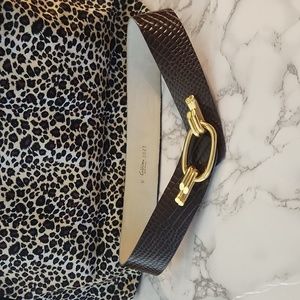 Calderon leather belt